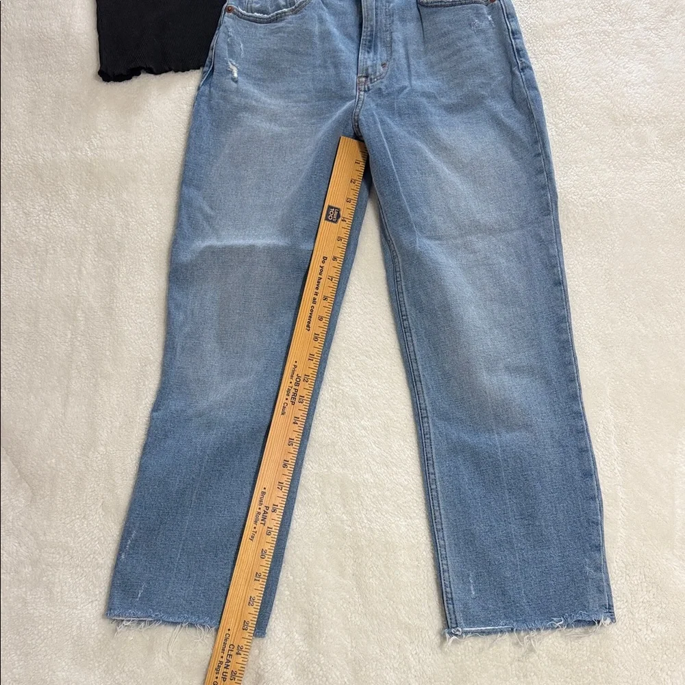 Abercrombie & Fitch Ankle Straight Jeans - Picture 3 of 9